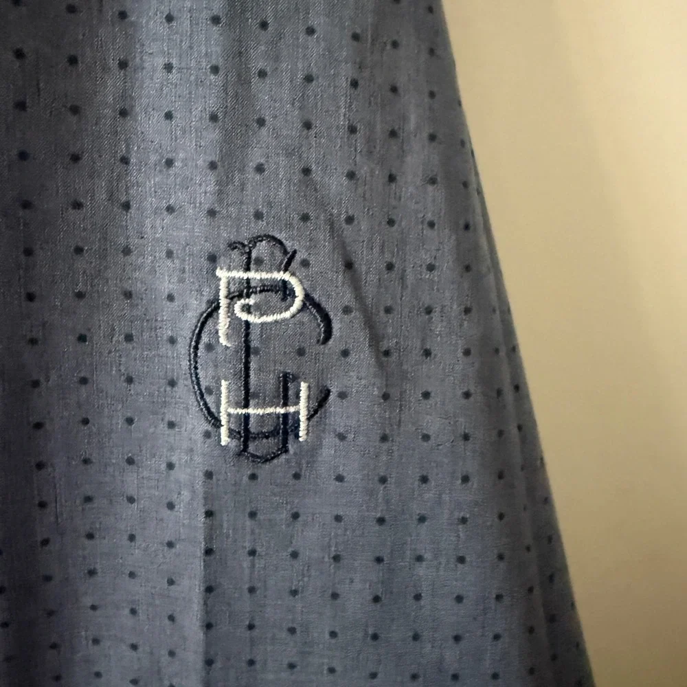FootJoy FJ 2XL Heritage Monogram Mens Performance Golf Pullover Grey Dotted
